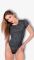 Боді-футболка "PARIS" графітовий One Size (Арт. 4203)