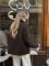Кожушок Тедді (Еко хутро баранчик), шоколадний, one size (арт. 024GB)