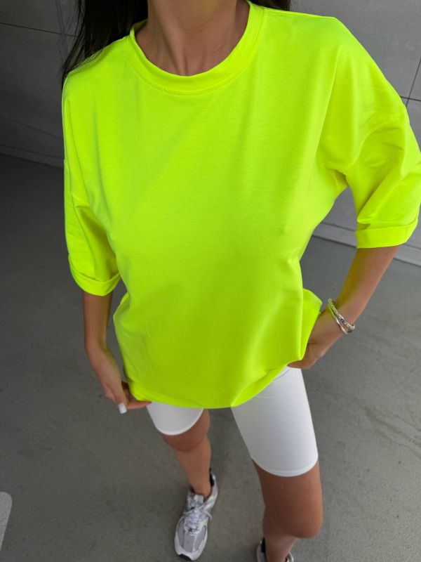Футболка базова Podolyanka щільна двохнитка жовтий One Size (42-46) (Арт. 0268SH)