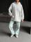 Худі жіноче Oversize, сірий, one size, трьохнитка на флісі (не кошлатиться), арт. 022GB