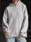 Худі жіноче Oversize, сірий, one size, трьохнитка на флісі (не кошлатиться), арт. 022GB
